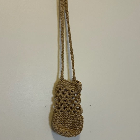 NEW Water bottle holder pouch bag Made of hemp twine KAMAKURA JAPAN - Picture 4 of 6